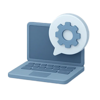 Laptop Settings Icon